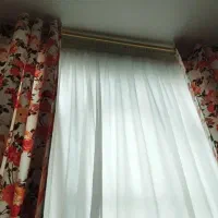 دستک . مخمل . تور‌.حریر.|پرده، رانر، رومیزی|مشهد, شهرک لشکر (شهرک غرب)|دیوار