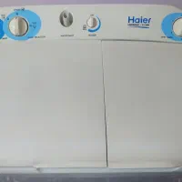 ماشین لباسشویی دو قلو هایر کاملا نو