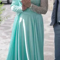 پیراهن مجلسی گندوزی شده