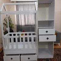 تخخواب و کمد کودک در حد نو|اسباب و اثاث بچه|رشت, کوی حسینی|دیوار