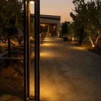 چراغ حیاطی هلیا(چمنی سردری دیواری) تولیدی مستقیم