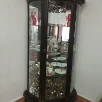 بوفه چوبی نیم دایره