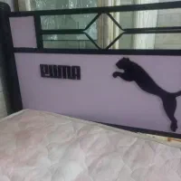 تخت فلزی همراه تشک،