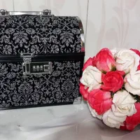 جعبه آرایش و میوه خوری گچی
