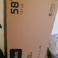 کارتن تلویزیون ۵۸ اینچ جی پلاس نو ونو