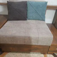 مبل ال هفت نفره|مبلمان خانگی و میز عسلی|اهرم, |دیوار