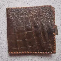 کیف پول /جیبی پوست کروکودیل دست دوز سودانی|کیف، کفش، کمربند|تهران, امانیه|دیوار