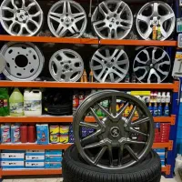 رینگ اسپورت نو نقره ای سایز ۱۵ خرچنگی استرامبولی