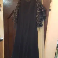 لباس زنانه استین توری پروانه کلوش در حدنو