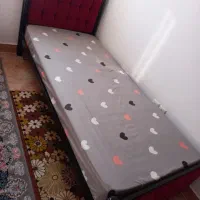 تخب خواب تک نفره دست دوم|تخت و سرویس خواب|رودسر, |دیوار