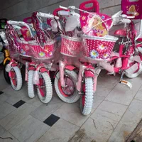 دوچرخه صورتی 12و16 poles(جهان دوچرخ قم)|دوچرخه، اسکیت، اسکوتر|ساوه, |دیوار