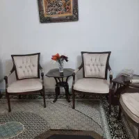 مبل ۷ نفره کلاسیک در حد نو|مبلمان خانگی و میز عسلی|تهران, دروازه شمیران|دیوار