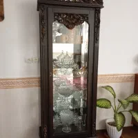 ویترین چوبی|بوفه، ویترین، کنسول|باغستان, |دیوار