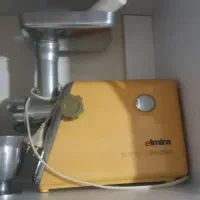 چرخگوشت کالسکه  کریر لاستیک روکش