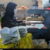 کارگر خانم برای تولیدی کفش
