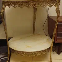 کنسول سه پایه برنجی در حد نو