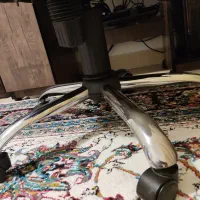 میز کامپیوتر و صندلی جک دار روکش چرمی چروک|مبلمان اداری|سنندج, |دیوار