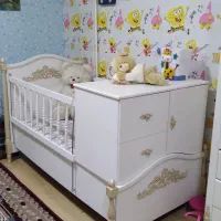 سرویس خواب کودک و نوجوان در حد نو|تخت و سرویس خواب|یاسوج, |دیوار