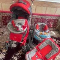 کالسکه و روروئک‌در حد نو مارک چیکو اصل|اسباب و اثاث بچه|قم, نیروگاه|دیوار