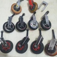 لوازم ویلچرباطری ویلچر برقی نو و تکیه گاه