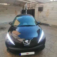 پژو 207 پاناروما مشکی مدل1400