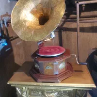 گرامافون کوکی قدیمی سالم گرام|کلکسیون اشیاء عتیقه|تهران, خواجه نظام الملک|دیوار