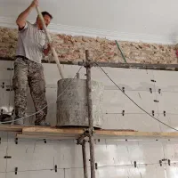 کاشی کاراسلب  اندیشه فردیس مارلیک|خدمات پیشه و مهارت|اندیشه, اندیشه فاز ۱|دیوار