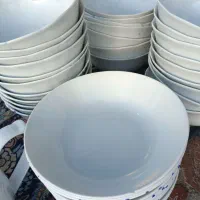 بشقاب وکاسه تک نفره چینی دونه ایی 45|ظروف سرو و پذیرایی|بندر ماهشهر, |دیوار