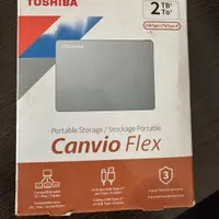 هارد اکسترنال توشیبا ۲ ترا canvio flex اکبند|قطعات و لوازم جانبی رایانه|تهران, دهکده المپیک|دیوار