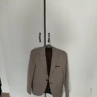 کت و شلوار کرمی مردانه