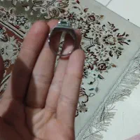 انگشتر نقره عقیق سبز