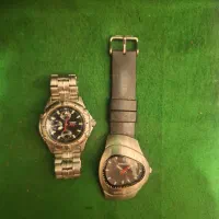 دو عدد ساعت مچی اورجینال باتری خور