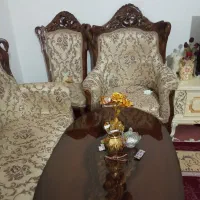 مبل سلطنتی 9نفره‌درحدنو|مبلمان خانگی و میز عسلی|میاندوآب, |دیوار