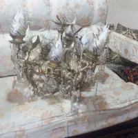 لوستر و کتیبه پرده|لوستر و چراغ آویز|خزل, |دیوار