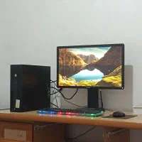 مینی کیس hp نسل ۱۰ با گرافیک ۲ گیگ NVIDIA GTX 710