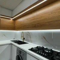 اجرای کابینت به صورت حرفی با پرداخت ویژه|مصالح و تجهیزات ساختمان|رشت, آتشگاه|دیوار