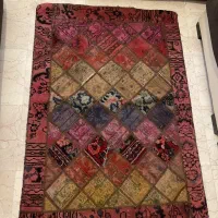 قالیچه دست باف کلاژ سه متری