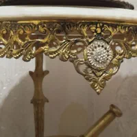 میزتلفن و سماوربرنزبرنج