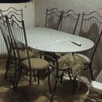 میز ناهارخوری ۶نفره وتخت خواب دو نفره