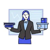نیروی دفتری خانم