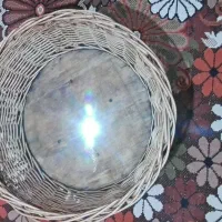 سبد حصیری|صنایع دستی و سایر لوازم تزئینی|قم, قلعه کامکار|دیوار