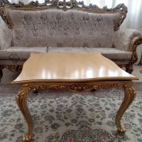 مبلمان استیل ۹نفره+میز ناهارخوری استثنایی درحدنو