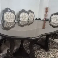 میز ناهارخوری ۸ نفره شیک و سالم