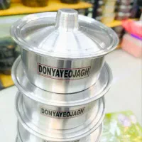 سرویس قابلمه 10 پارچه روحی ساده|ظروف پخت‌وپز|قم, علی آباد سعدگان|دیوار