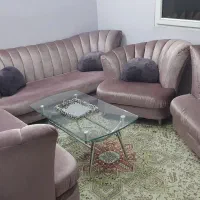 مبل طرح صدف ۹ نفره|مبلمان خانگی و میز عسلی|مشهد, الهیه|دیوار