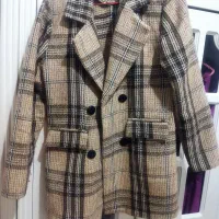 پالتوکتی چهارخونه سایز42