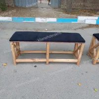 نیمکت چوبی سه نفره نیمکت لهستانی|صندلی و نیمکت|تهران, یافت‌آباد|دیوار