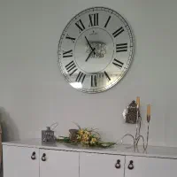 ساعت دیواری آینه ای