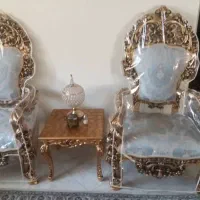 مبل سلطنتی نو ،جنس چوب اصل|مبلمان خانگی و میز عسلی|تهران, اکباتان|دیوار
