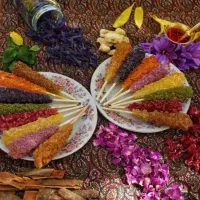 قندهای فانتزی،نبات های شاین دار